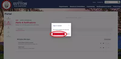Sutton Notifications Step 2